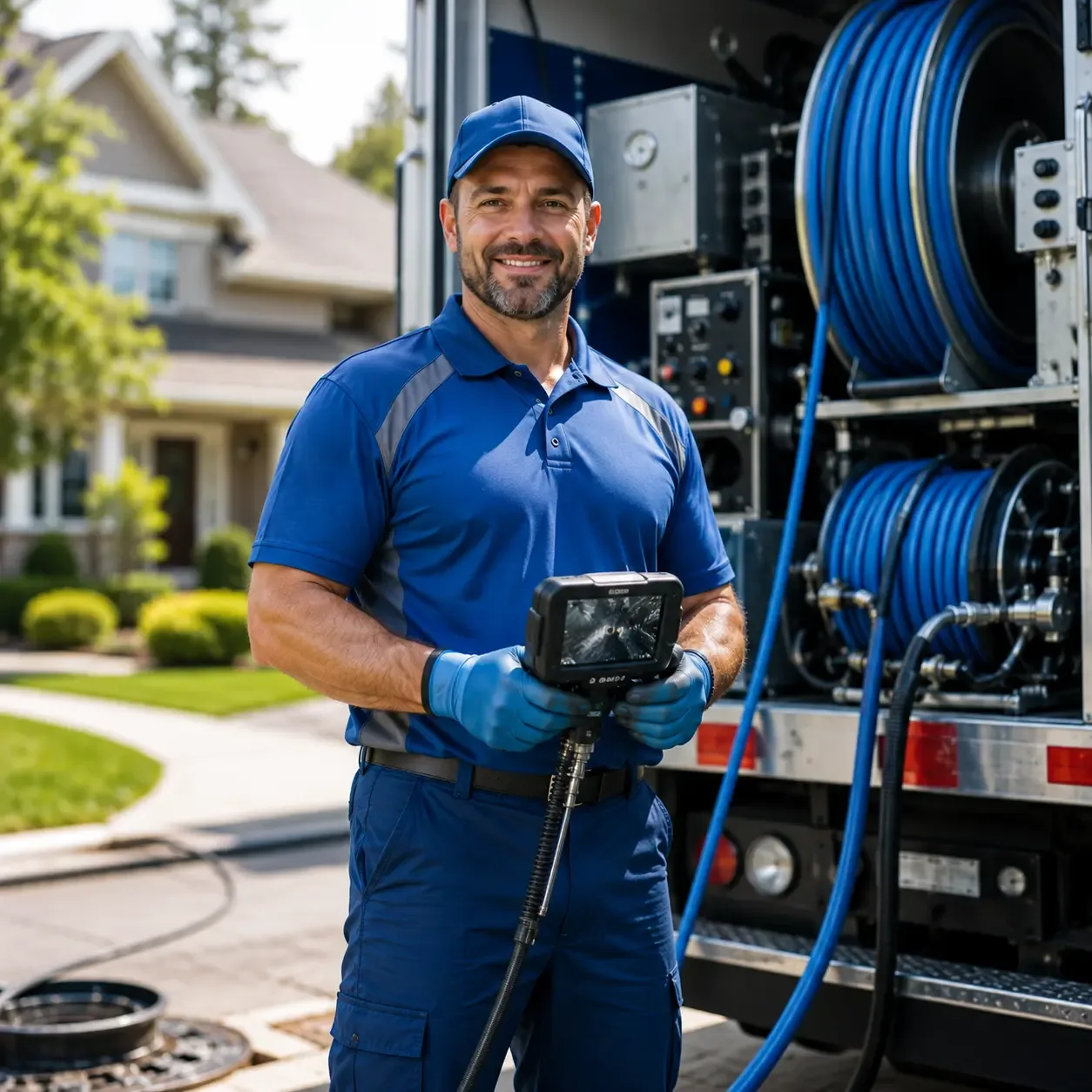 Local outdoor drain cleaning specialists in Frenchville, ME